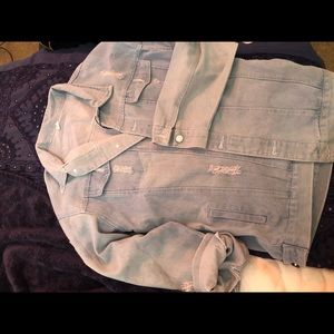 Brand new Boyfriend style Jean jacket